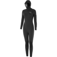Womens Solu Yulex 6/5/4mm Hooded Chest Zip Wetsuit